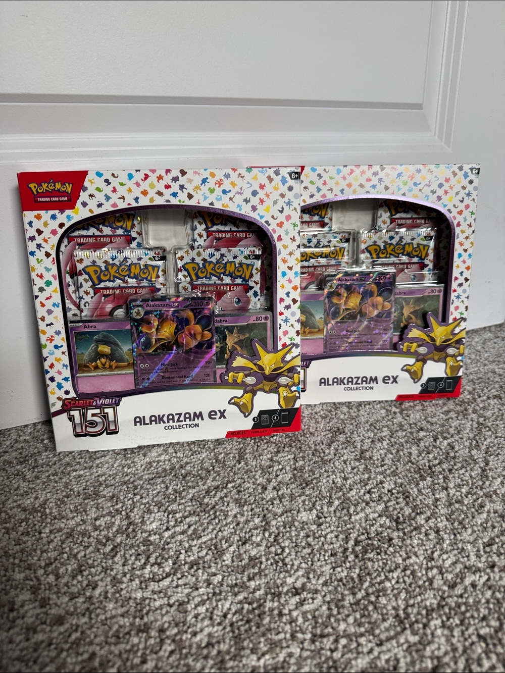 2 Pokémon Alakazam ex Collection Box - Scarlet & Violet